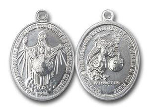 Jesus King of All Nations Aluminum Medal Small