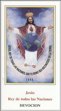 Jesus King of All Nations - The Story of the Devotion Booklet Spanish
