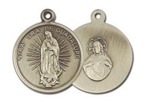 Our Lady of Guadalupe Brass Medal